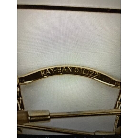 Ray-Ban Gold Round Sunglasses - Picture 8 of 16